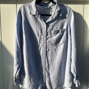Old Navy button up Denim/Chambray oversized